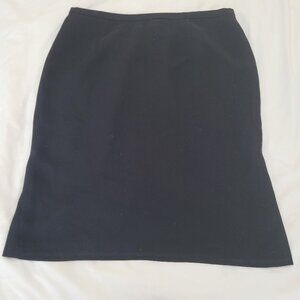 Ann Taylor Loft Black Pencil Skirt Size 14